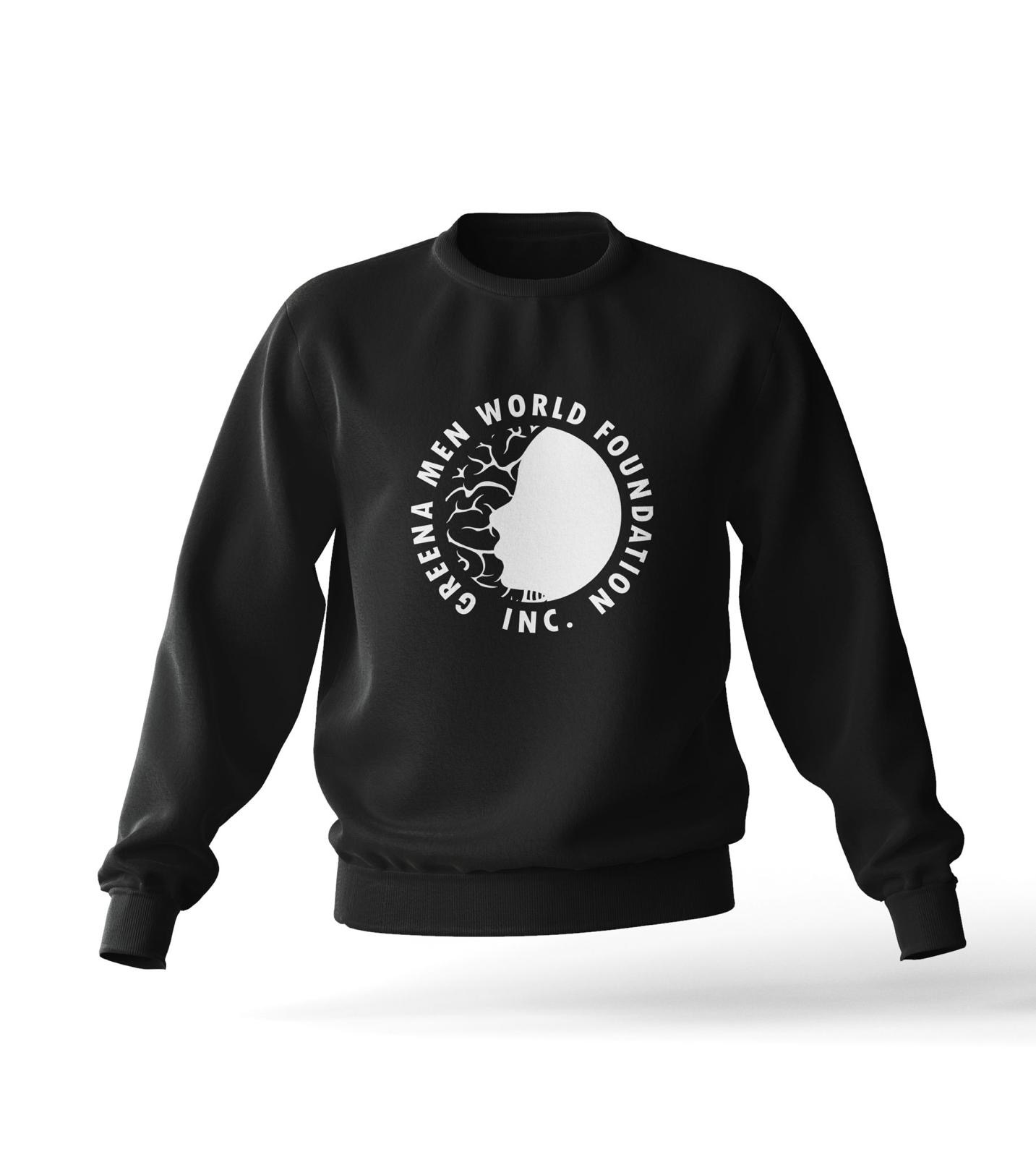 Black Greena Men World Foundation crewneck sweatshirt